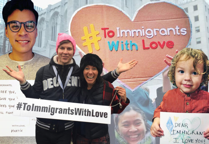 Write a Letter to Immigrants with Love